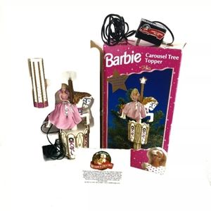barbie carousel tree topper